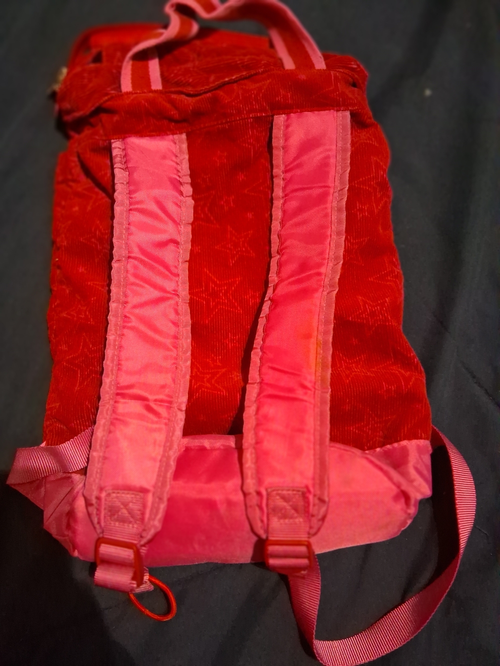 American Girl Bright Red Girls' Backpack with Star Detail - Picture 3 of 5